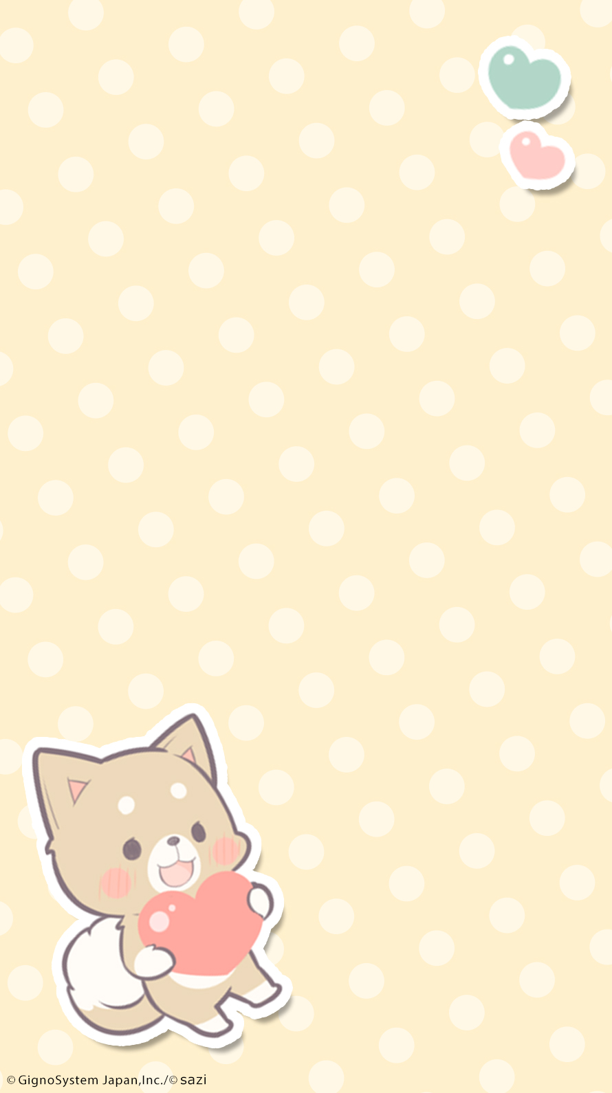 しば犬まろ３【壁紙】