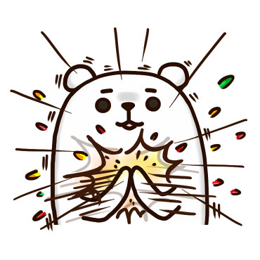 ぷるくまさん Happyウキウキver.　/ 15