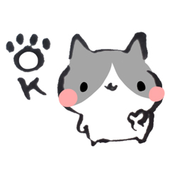 どうもハチワレねこです / 01