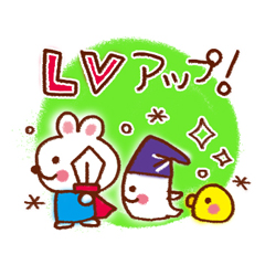元気や勇気を届けるスタンプ。 / 06
